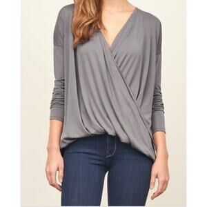 Abercrombie & Fitch Wrap Top